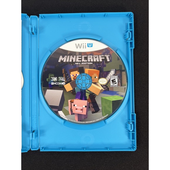 Minecraft (Nintendo Wii U Edition, 2016) w Super Mario Mash Up ~ Missing Manual - Picture 5 of 9